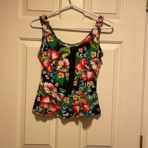 Tropical tank top